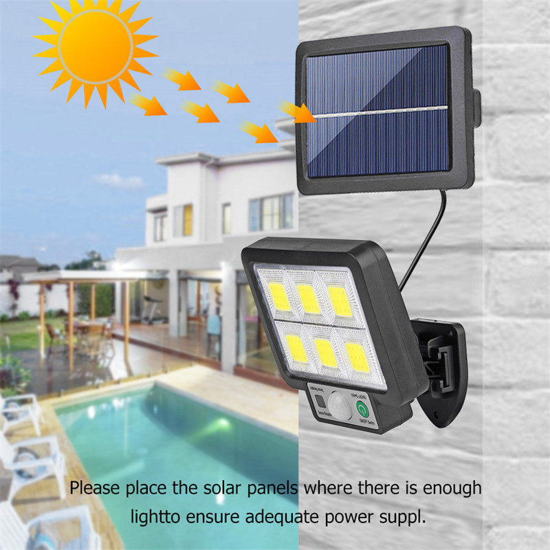 Energy-Saving Solar Motion Sensor Garden Light