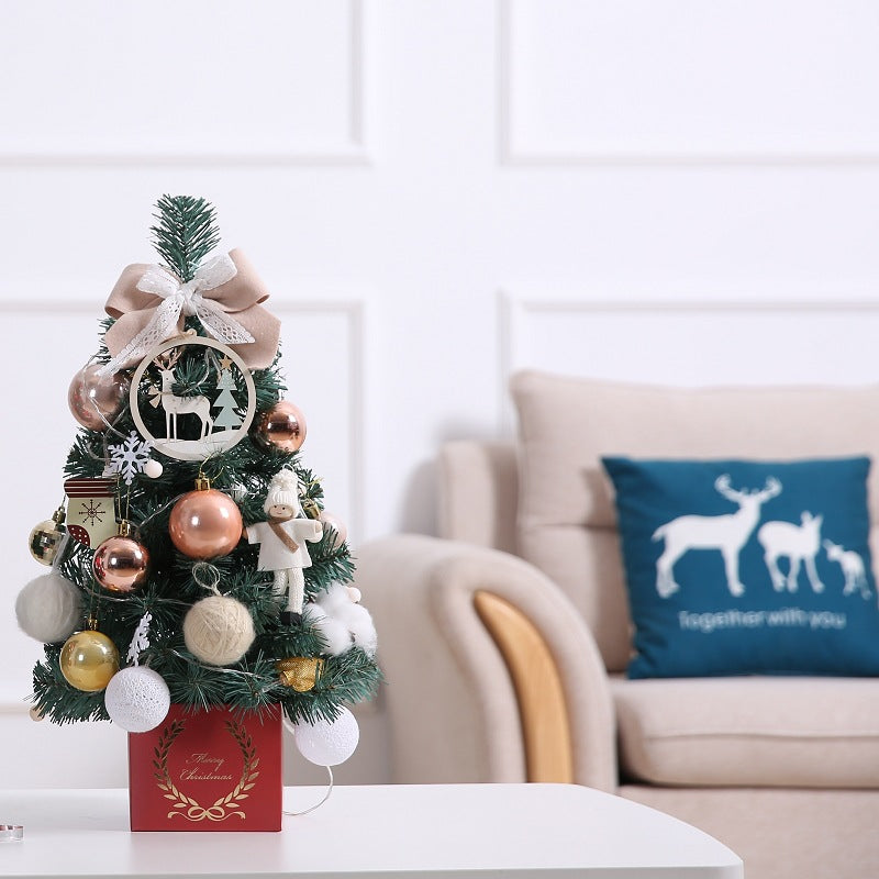 Bring Home Cheer with This Lighted Mini Christmas Tree