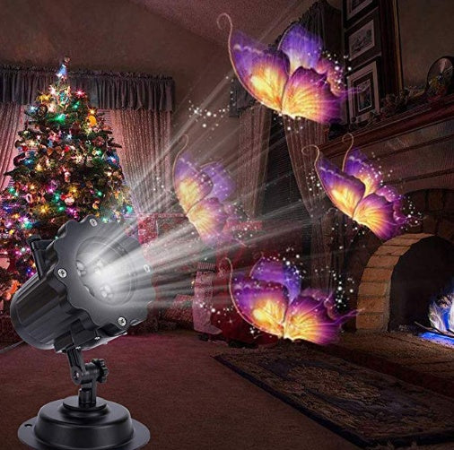 Magical LED Christmas Window Projector for Festive Holiday Fun