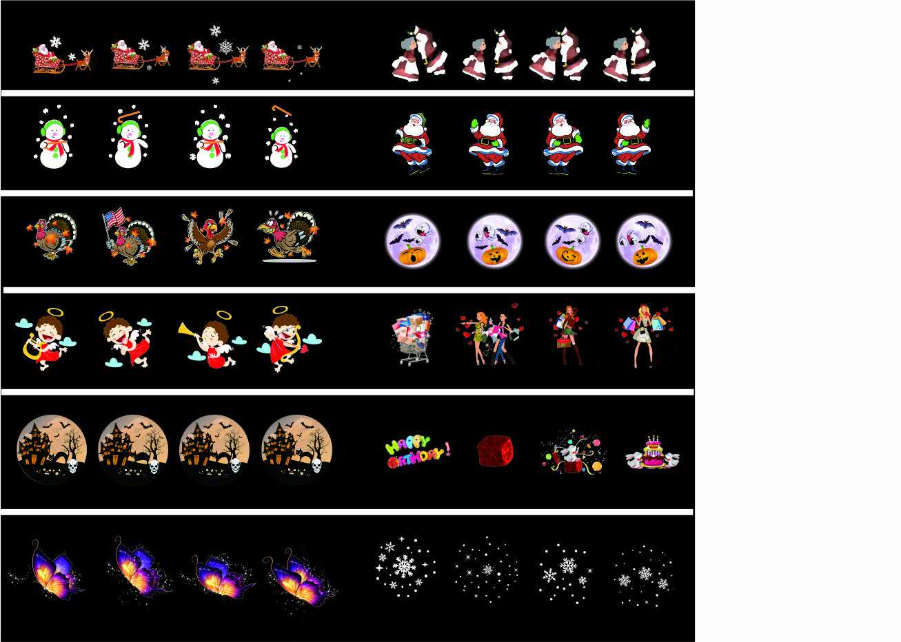 Magical LED Christmas Window Projector for Festive Holiday Fun