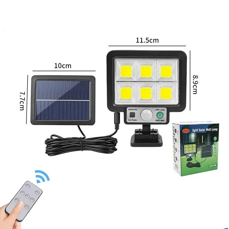 Energy-Saving Solar Motion Sensor Garden Light