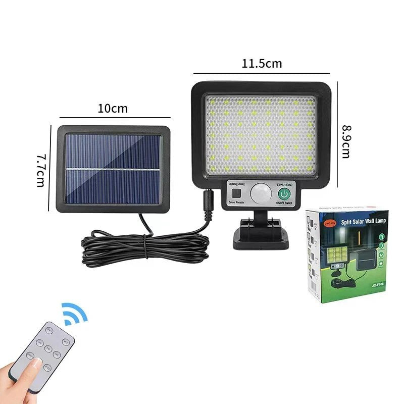 Energy-Saving Solar Motion Sensor Garden Light