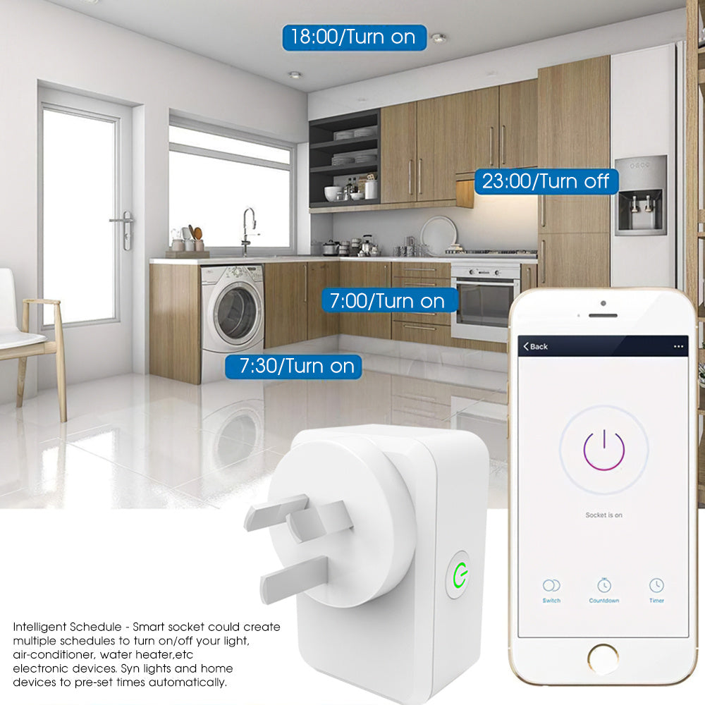 Smart WiFi Plug for Effortless Home Control