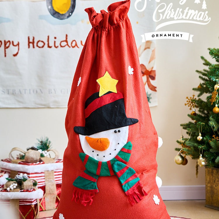 Santa’s Big Christmas Eve Gift Bag for Fun Surprises