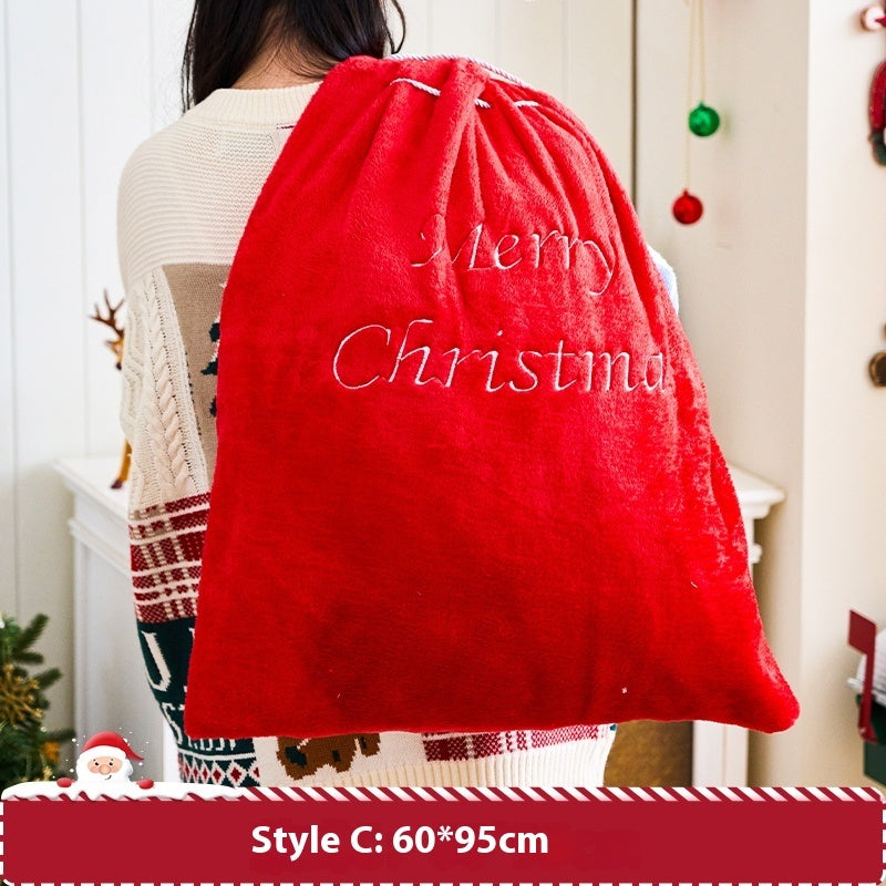 Santa’s Big Christmas Eve Gift Bag for Fun Surprises