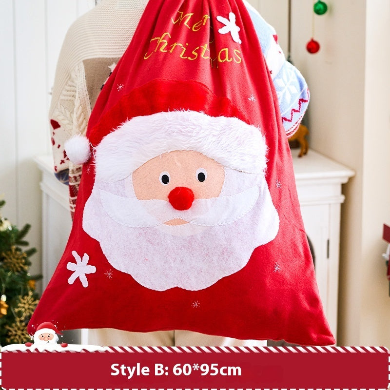 Santa’s Big Christmas Eve Gift Bag for Fun Surprises