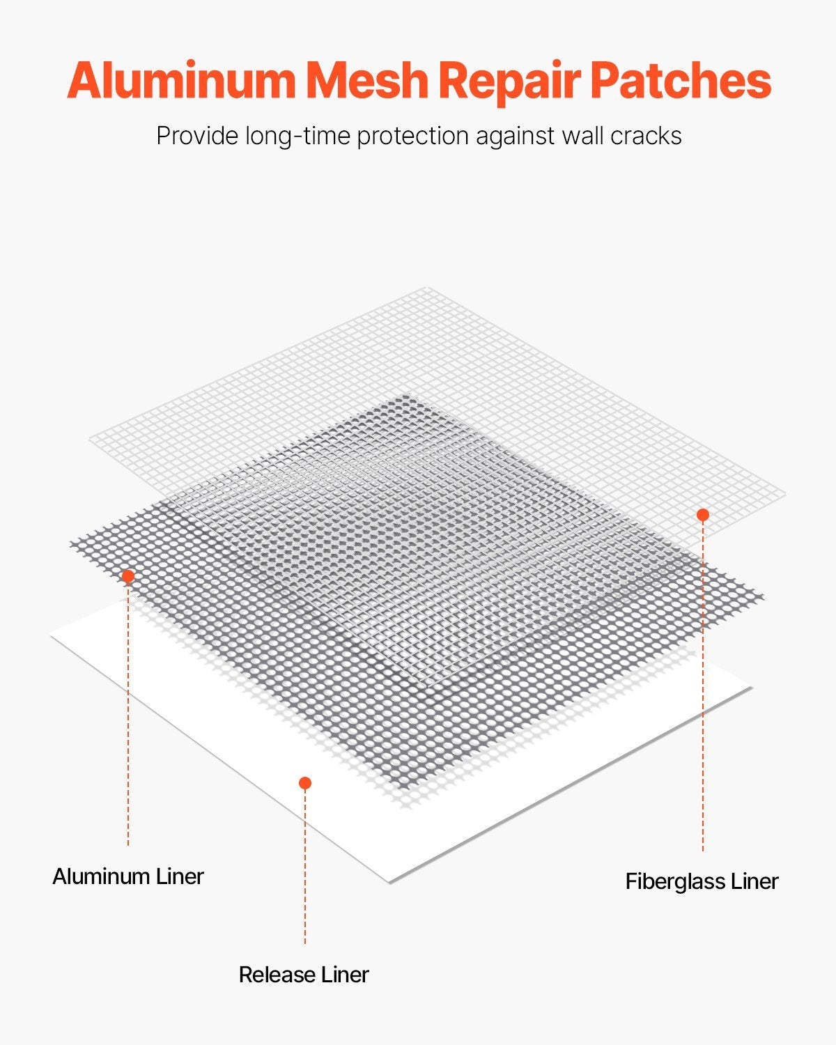 Effortless Wall Repair Patch Kit