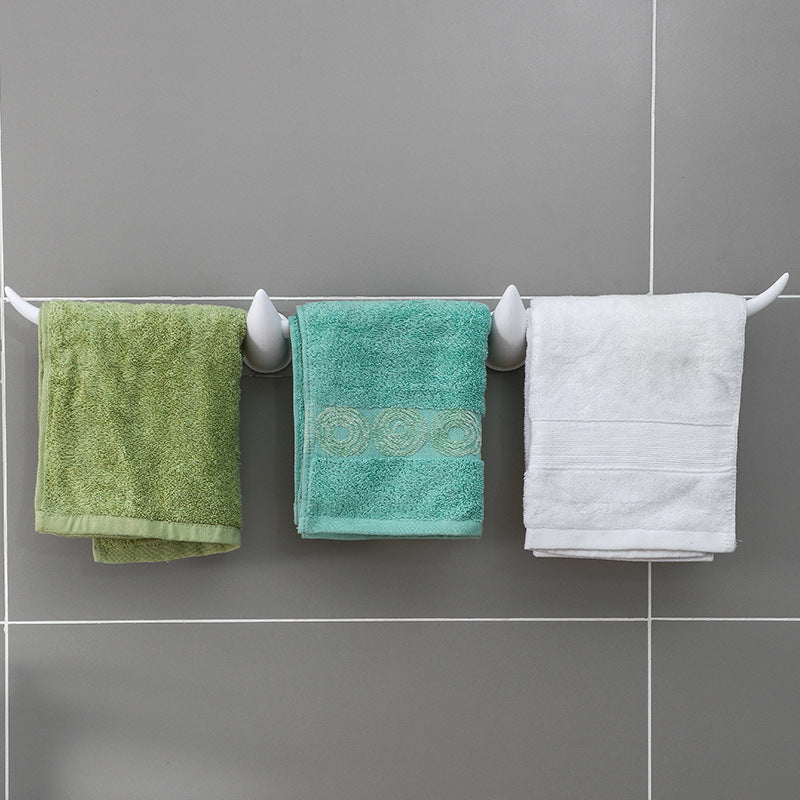 Stick-On Bathroom Rack – Organize Effortlessly