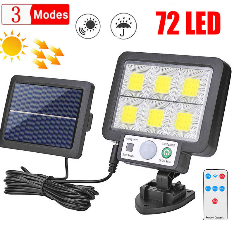 Energy-Saving Solar Motion Sensor Garden Light